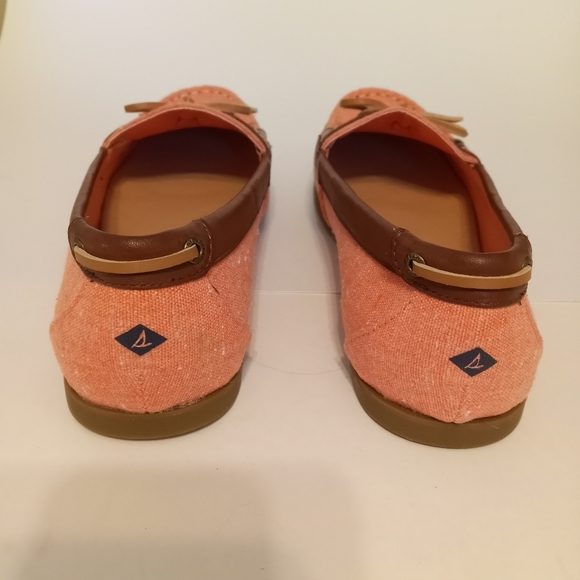 SPERRY Top-sider Bubblegum Pink Boat Dock Slide On Loafer Shoes 8.5 - Picture 5 of 10